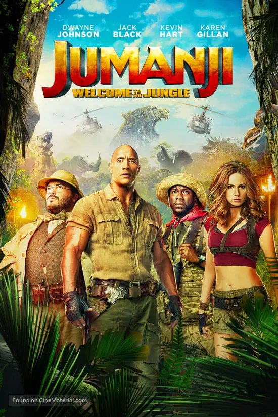 Filmplakat Jumanji: Welcome to the Jungle