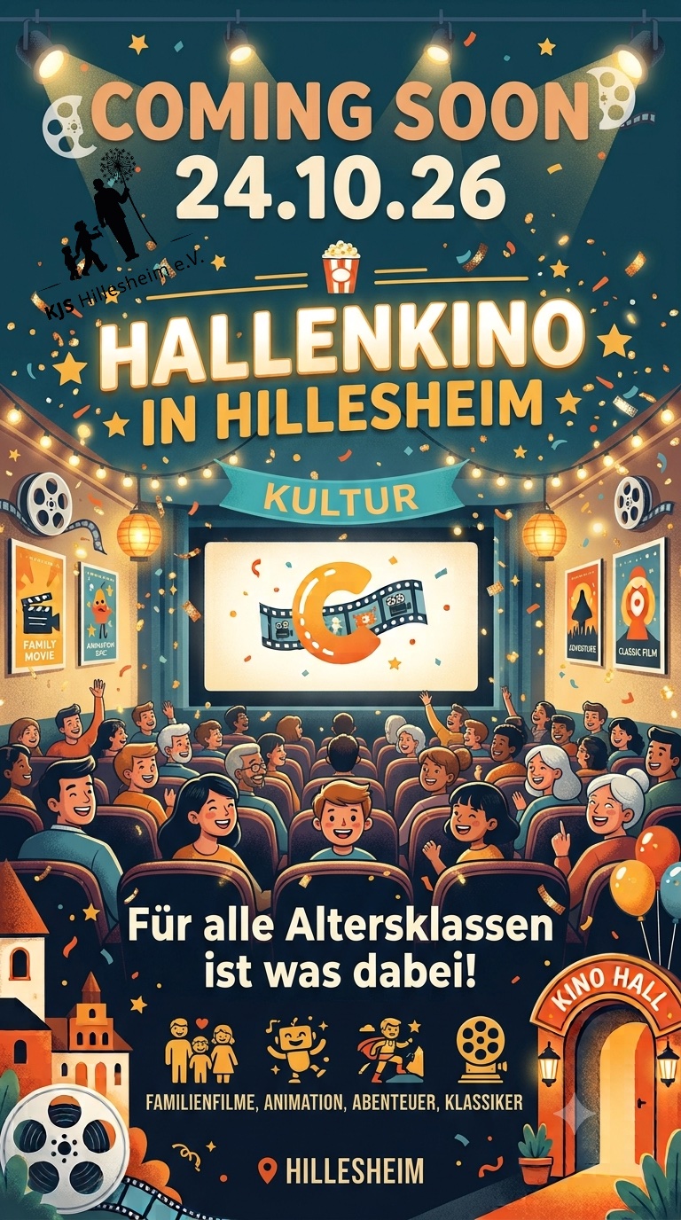 Veranstaltungsplakat Hallenkino in Hillesheim